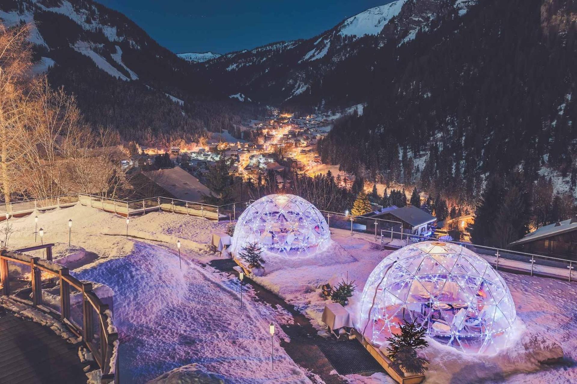 Fleur De Neige Chatel Exterior photo
